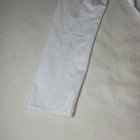 Vtg Akademiks Jeans Mens Size 34X32 White Embroidered Y2k Grunge Gorpcore Pants - Picture 14 of 16